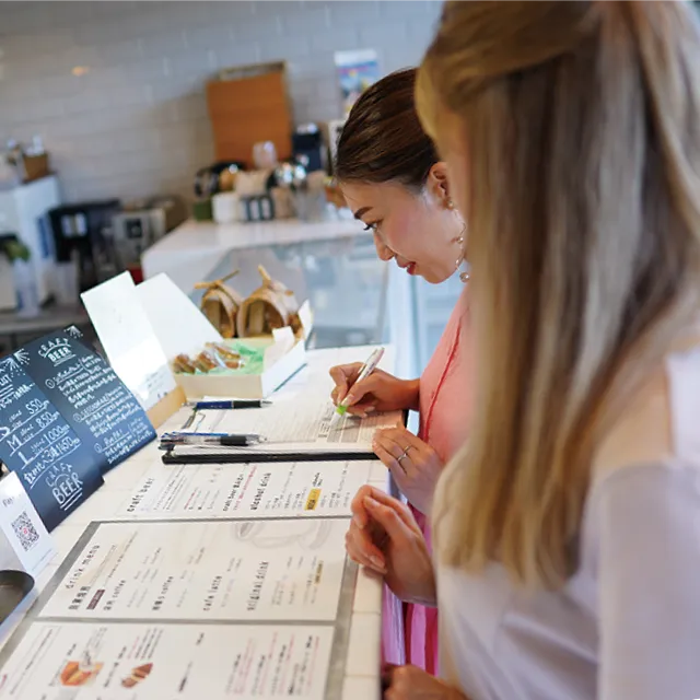 レンタル終了後店頭までご返却イメージ